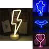 Colorful Led Neon Shaped Night Light For Home Decor Featuring Cute Unicorn Design