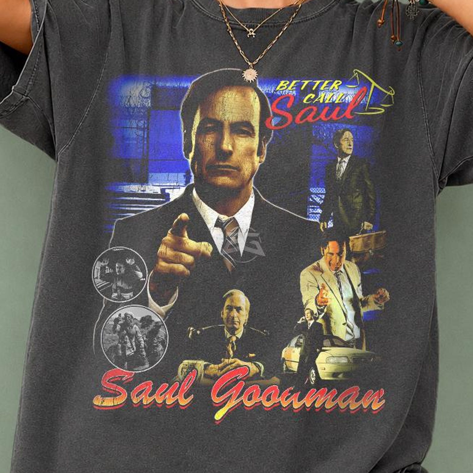 Better Call Saul Shirt, Saul Goodman Graphic Tee, Vintage TV Show Shirt, Retro Oversized Comfort Colors Tee, Breaking Bad Fan Gift XL