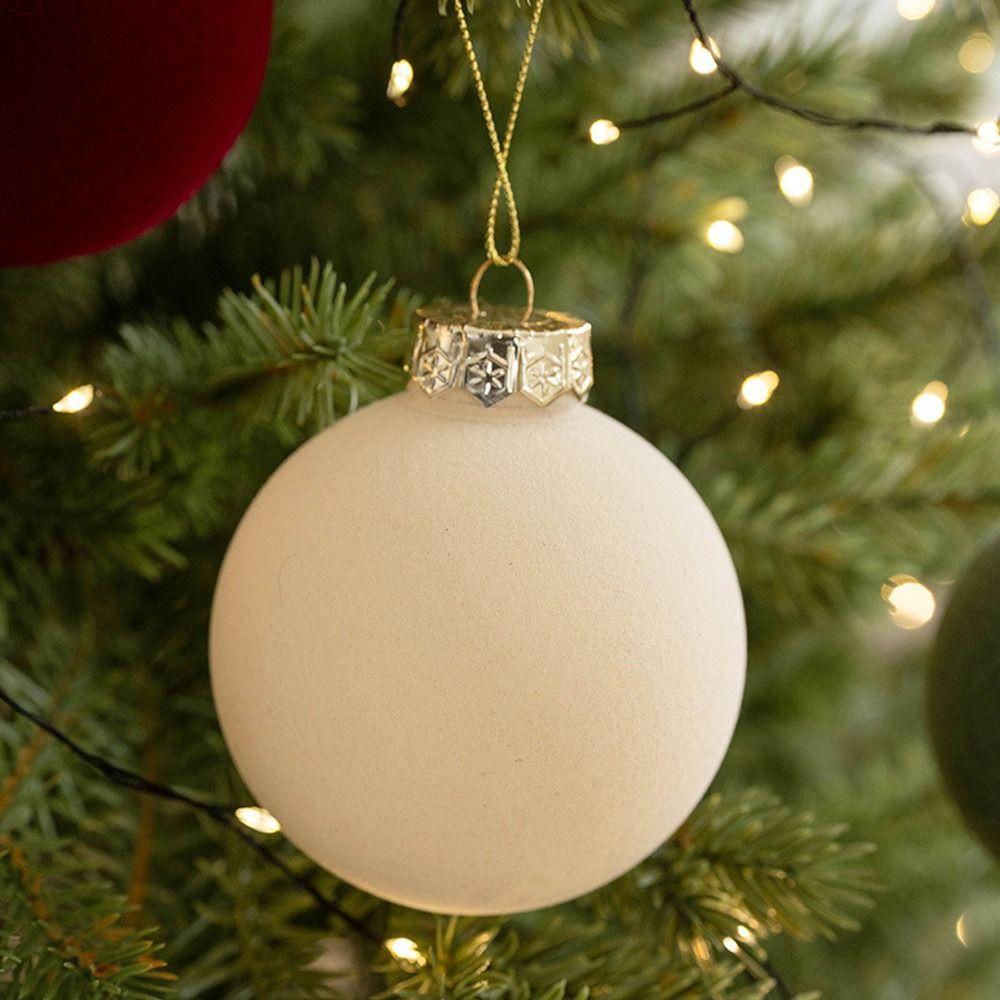 6pcs Shatterproof Christmas Hanging Balls 8cm Merry Christmas Decor  Holiday Festive