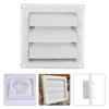 Plastic Material Exhaust Vent Cover Grille Covers Ventilation Grill Air Shutter Vents  For Walls