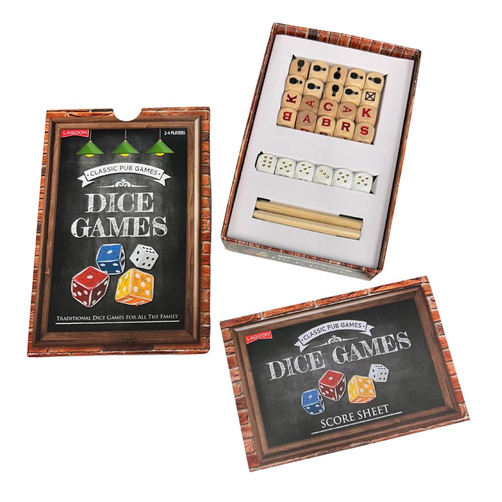 University Games Unisex Adult Dice Game