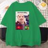 New John Pork Is Calling T Shirts Funny Graphic Tee Top Women Men Oversized Humor Pig Meme Design Clothes Streetwear