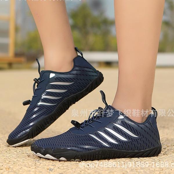 Swimming wading shoes men's five-finger fitness outdoor women's beach diving creek shoes