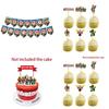 Roblox Birthday Party Supplies Kit Featuring Vibrant Banner Balloons And Cake Toppers For Kids