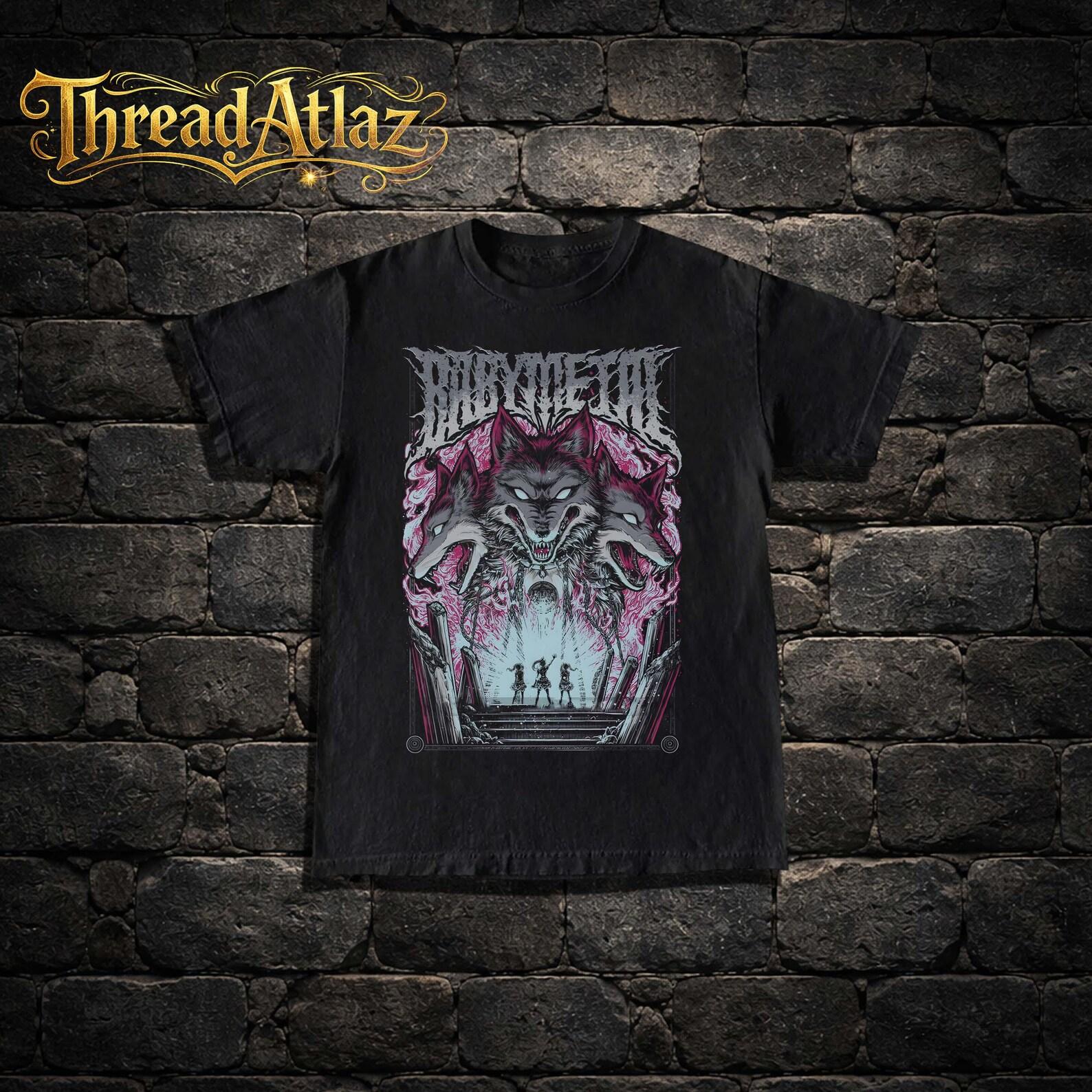 BABYMETAL T-Shirt - Metal Music Shirt - BABYMETAL Album - Gimme Chocolate - BABYMETAL Merch - Unisex Rocker Clothing L