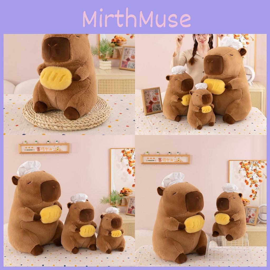 Toy Capybara Plush Chef Design Doll Birthday Gift Party Decoration Accessory