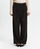 Kyuliti C Double Loop Wide Wool Slacks_Brown