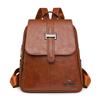 Soft Leather Backpack Women's Backpack Commuter Large Capacity Shoulder Bag
