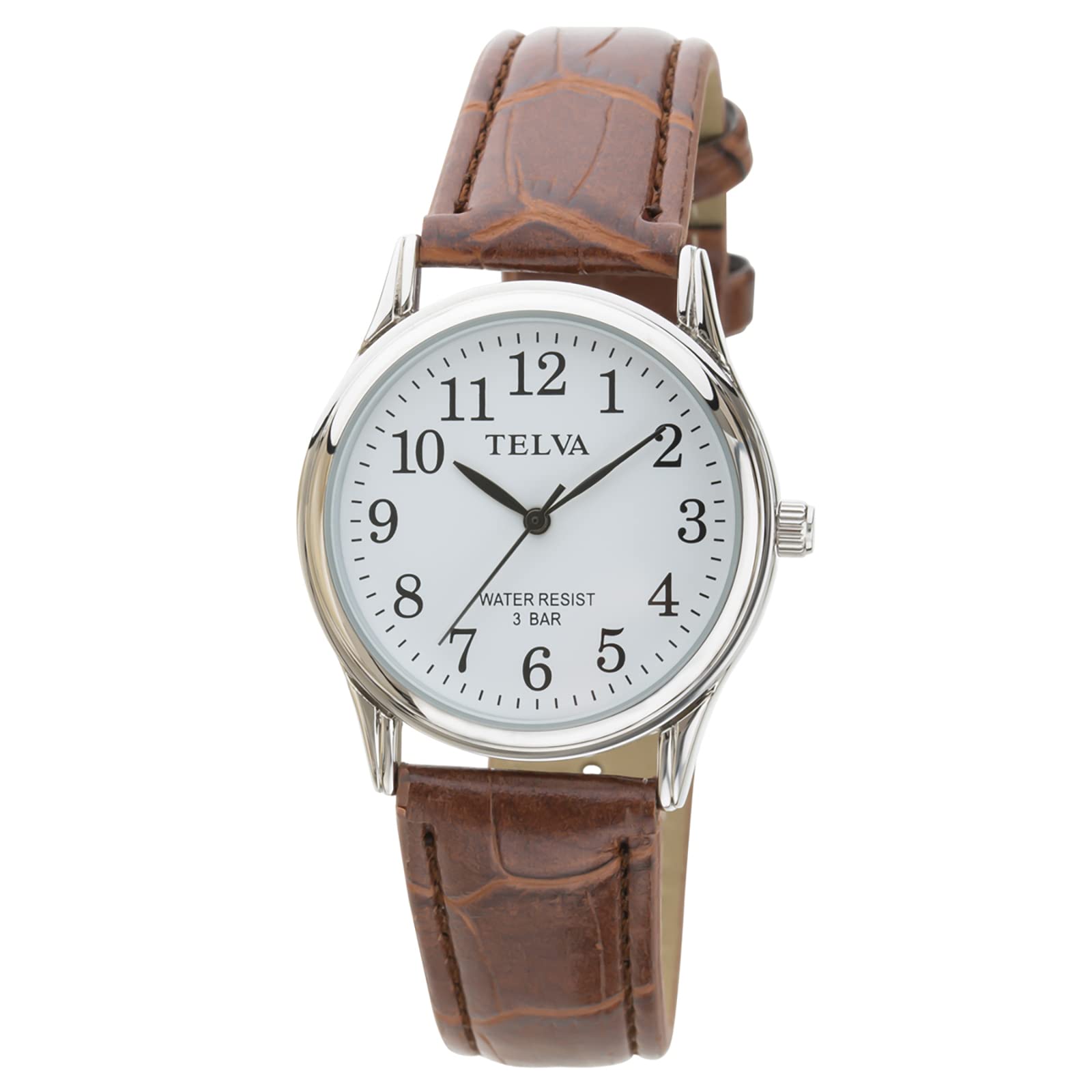 

[Klefa] Часы Аналоговые Часы Водонепроницаемый Кожаный Ремешок 190444 Мужские Коричневый