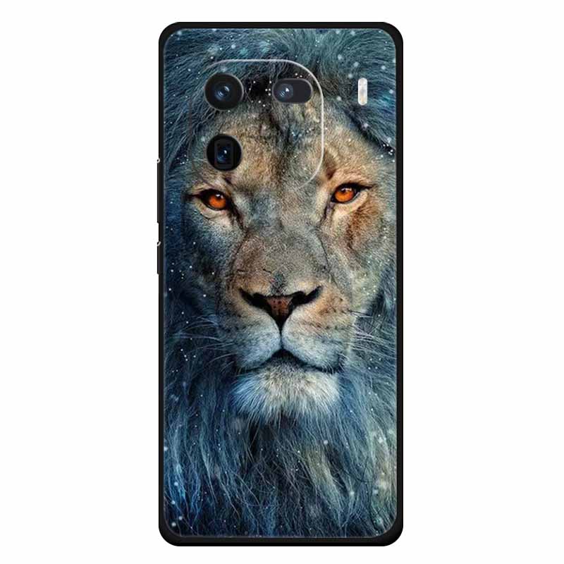 Für Vivo Iqoo 12 Hülle Weiches Silikon Katze Eule Mode Rückseitenabdeckungen für Vivo iQOO 12 Pro Hüllen Marmor Stoßfeste Handyhüllen Iqoo12