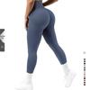 Ribbed High Waist Fitness Yoga Pants - Women's Slimming Tights