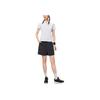 SS22 Training Series Solid Color Elastic Logo Short Sleeve Polo Shirt Women Tops White 162237108-1