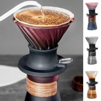 Coffee Maker Brew Cup Pour Over Coffee Maker Brewing Cup Gradient Color Quick Filtration Household Tool For Making Drinks
