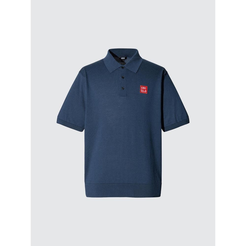 Uniqlo Japan Washable Knit Polo Sweater By  Adam Scott