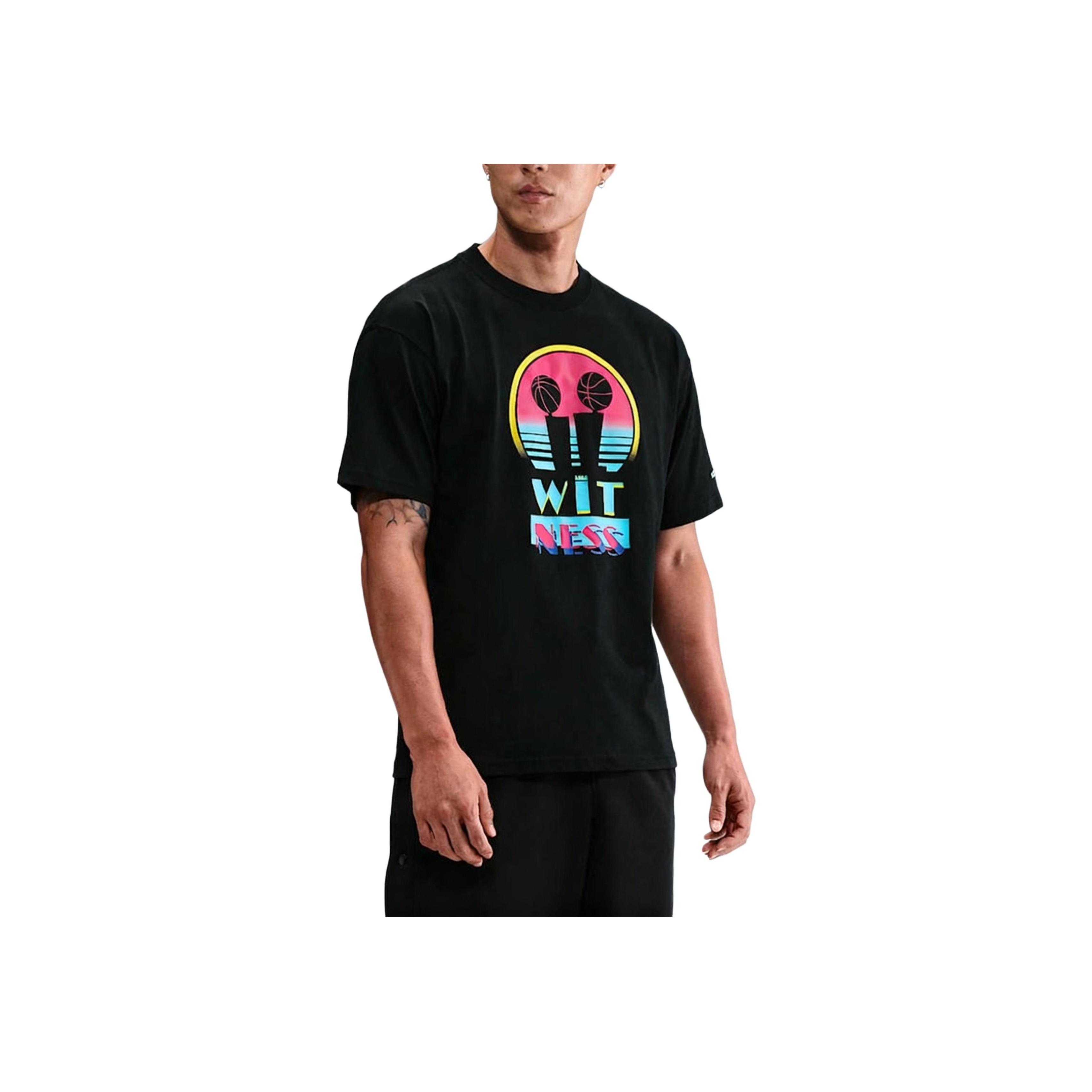 Nike FW25 Round Neck Letter Minimalist Short Sleeve T-Shirt Men Tops IH8549045 2XL