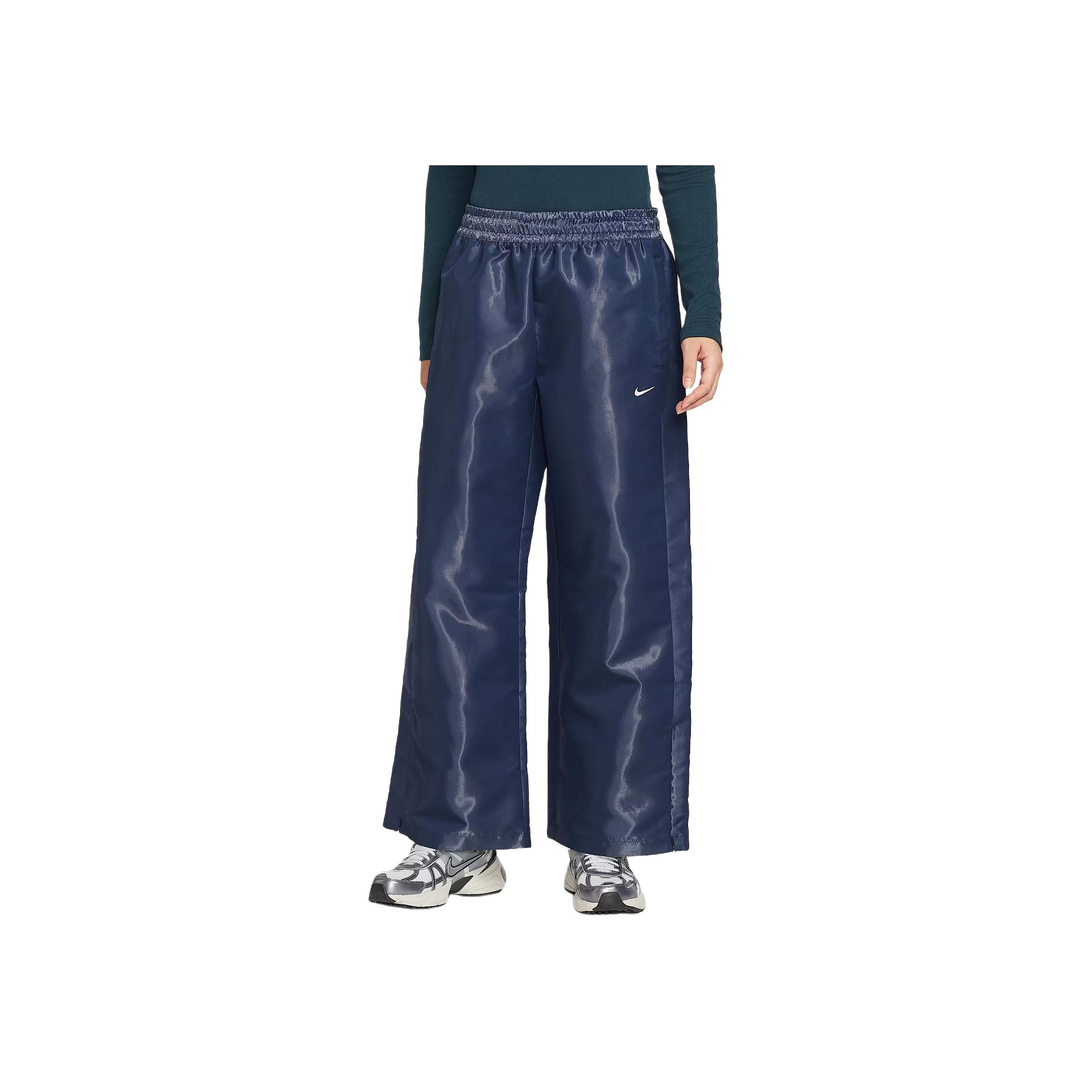 

Nike Брюки повседневные широкие с логотипом Женские брюки HV2476-410 XS