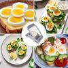 Egg Slicer for Hard Boiled Eggs Egg Cutter Strawberry Slicer Heavy Duty Aluminium Slicer Stainless Steel Wire Multipurpose Egg Slicer Dicer