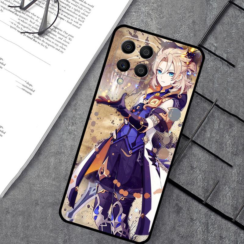Genshin Impact Albedo Case For Samsung Galaxy M15 M11 M12 M13 M14 M06 M16 M36 M56 M31 M53 M32 M52 M35 M55 M34 M54