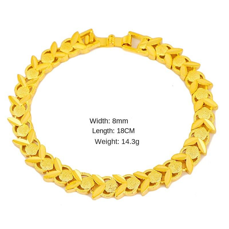 Gold Color Women's Watch Bracelet Burns Out of Color  Women's Watch Chain