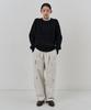 NUAKLE (W) Field Wide Cargo Pants_Soft Cream