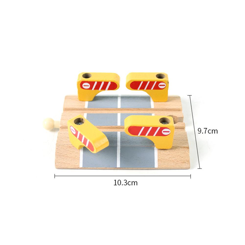 DIY Wooden Track Tools Bridge Train Track Accessories Suitable for Kids Educational Toys