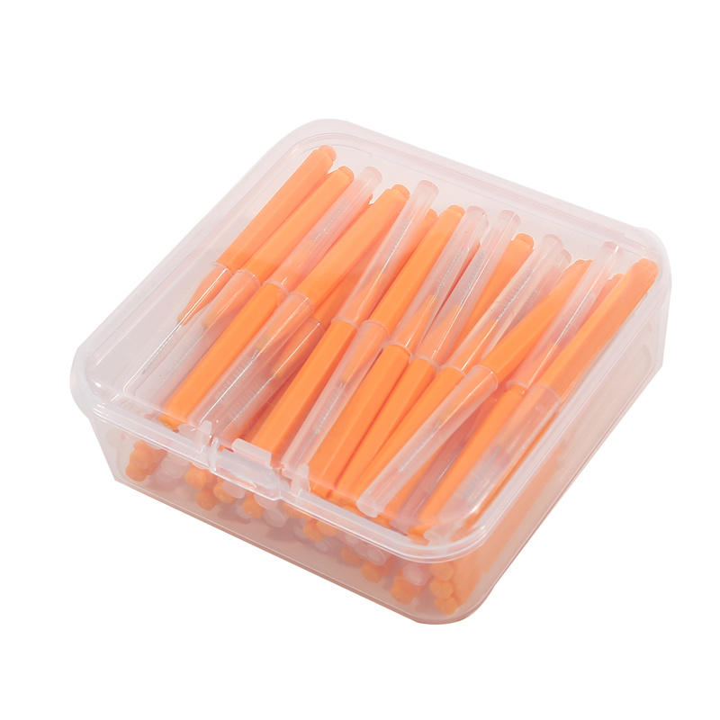 50 pièces Brossettes Interdentaires Brosse Dentaire Entre les Dents Pour Nettoyage Dentaire Orthodontique Outils de Nettoyage Entre les Dents Brossettes Micro Douces
