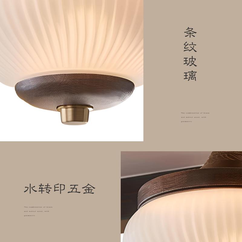 American Medieval Pine Cone Iron Art Glass Ceiling Lights Retro LED Indoor Lighting Entrance Balcony Aisle Cloakroom Bedroom Bar