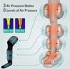 Pressotherapy Leg Massager 2000mAh - Portable Air Compression Massage for Calves & Thighs - Muscle Recovery & Pain Relief