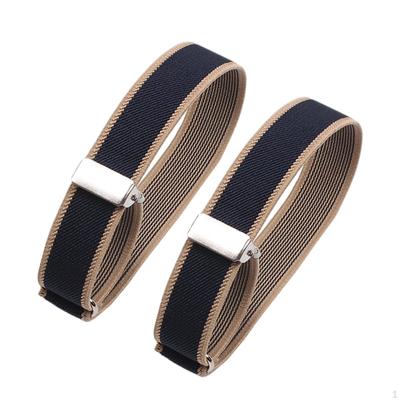 2Pcs Einstellbare Hemd Ärmel Halter Erwachsene Elastische Armbinden für Business Hochzeit