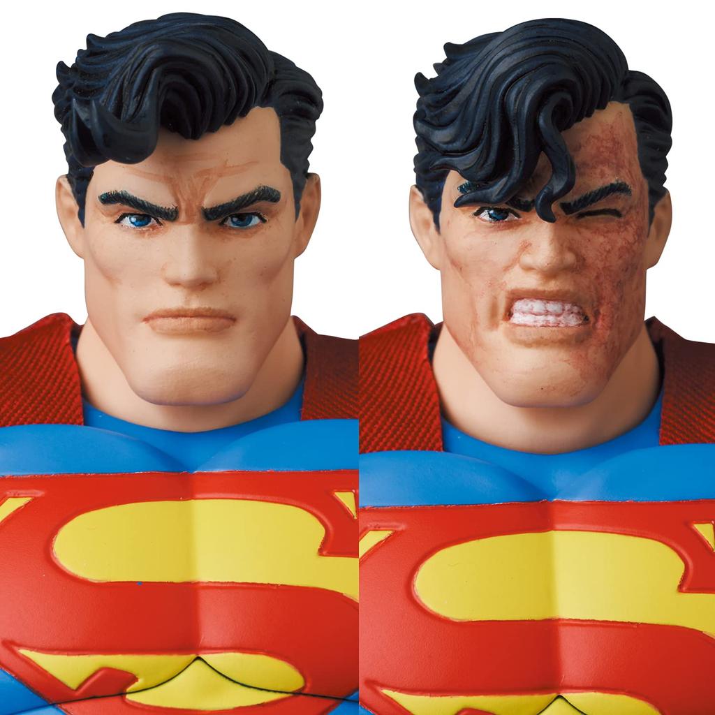 MAFEX No. 161 SUPERMAN The Dark Knight Returns Action Figure, Approximately 160mm Tall, Painted, APR218969