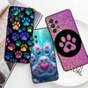 Creative Cat Claw Design Phone Case For Samsung A41 A35 A34 A33 A32 A25 A24 A23 A21s A06 A05 A04 A03 Note 10 20 Ultra 5G Black