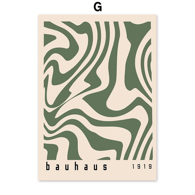 Abstract Matisse Bauhaus Picasso Exhibition Modern Wall Art Prints Canvas Painting Posters Wall Pictures For Living Room Decor No Frame