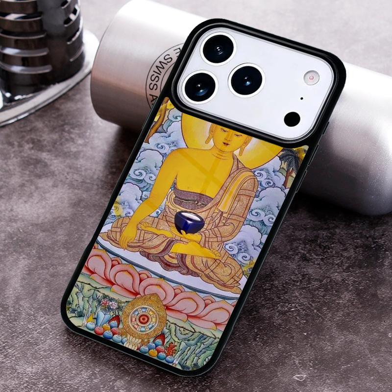 Shakyamuni Buddha Soft Phone Case For iPhone 17,16e,15,14,13,12,11,Mini,Pro,MAX Soft Silicone Cover