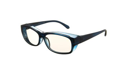 Az Hay Fever Prevention Sunglasses Near Infrared Blue Light UV Treatment High Performance Sabae Manufacturer Lenses Brown [FaceTrick Label]