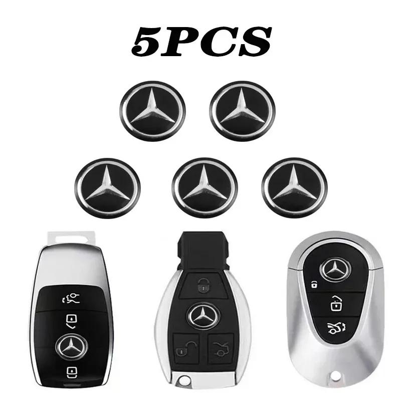 

Наклейки на ключ для автомобиля Mercedes Benz C200 E200 Брелок с эмблемой для автоуправления для Mercedes Benz C180 C200 C260 C300 W108 W124 W126 W