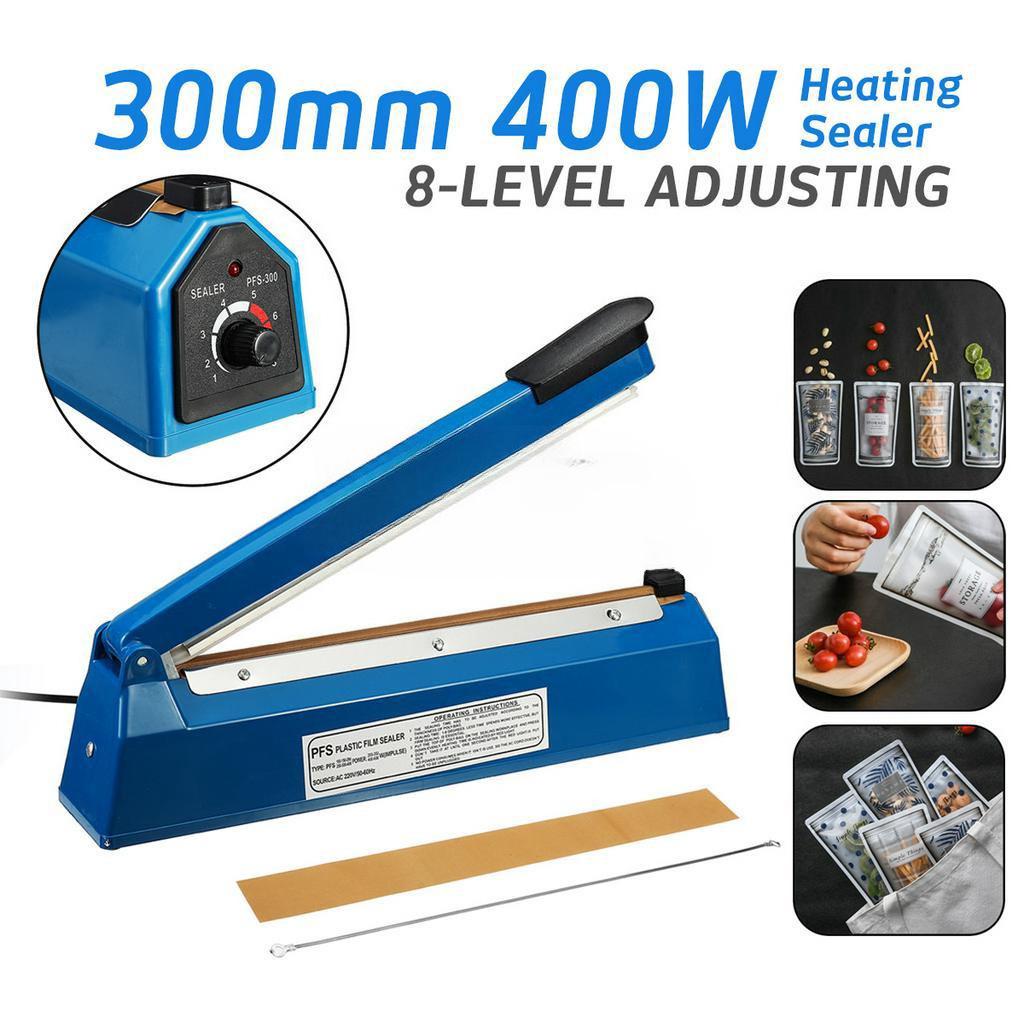 220V 400W Portable Sealing Machine Automatic Electric Food Vacuum Heat Manual Sealer Household Vacuum Food Packing Machine Kitchen