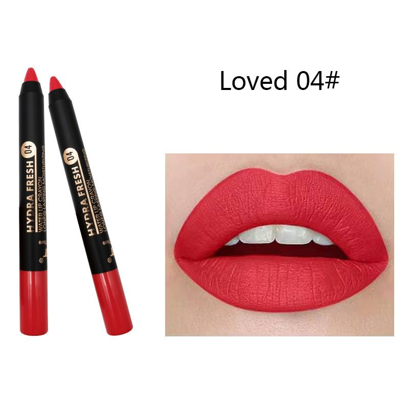 Velvet Matte Lipsticks Pencil Waterproof Long Lasting Sexy Red Nude Non-Stick Cup Lip Tint Pen Cosmetic Makeup Tool