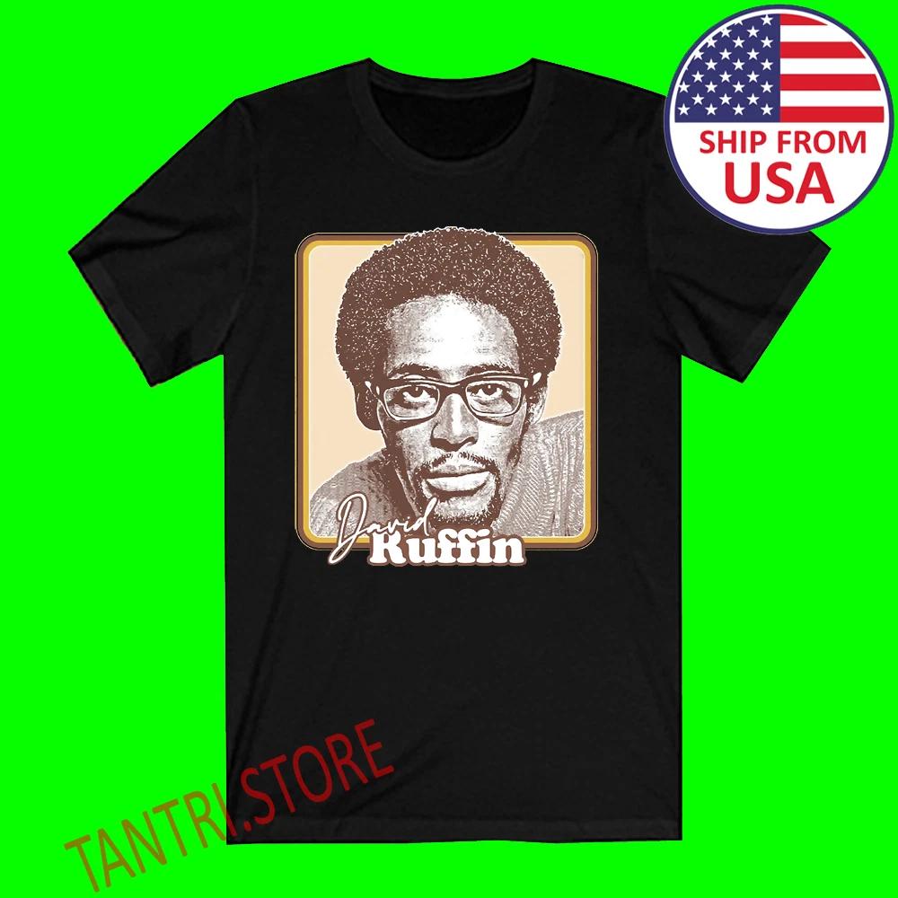 

David Ruffin Retro Soul Men s Black Size S to 3XL 4XL