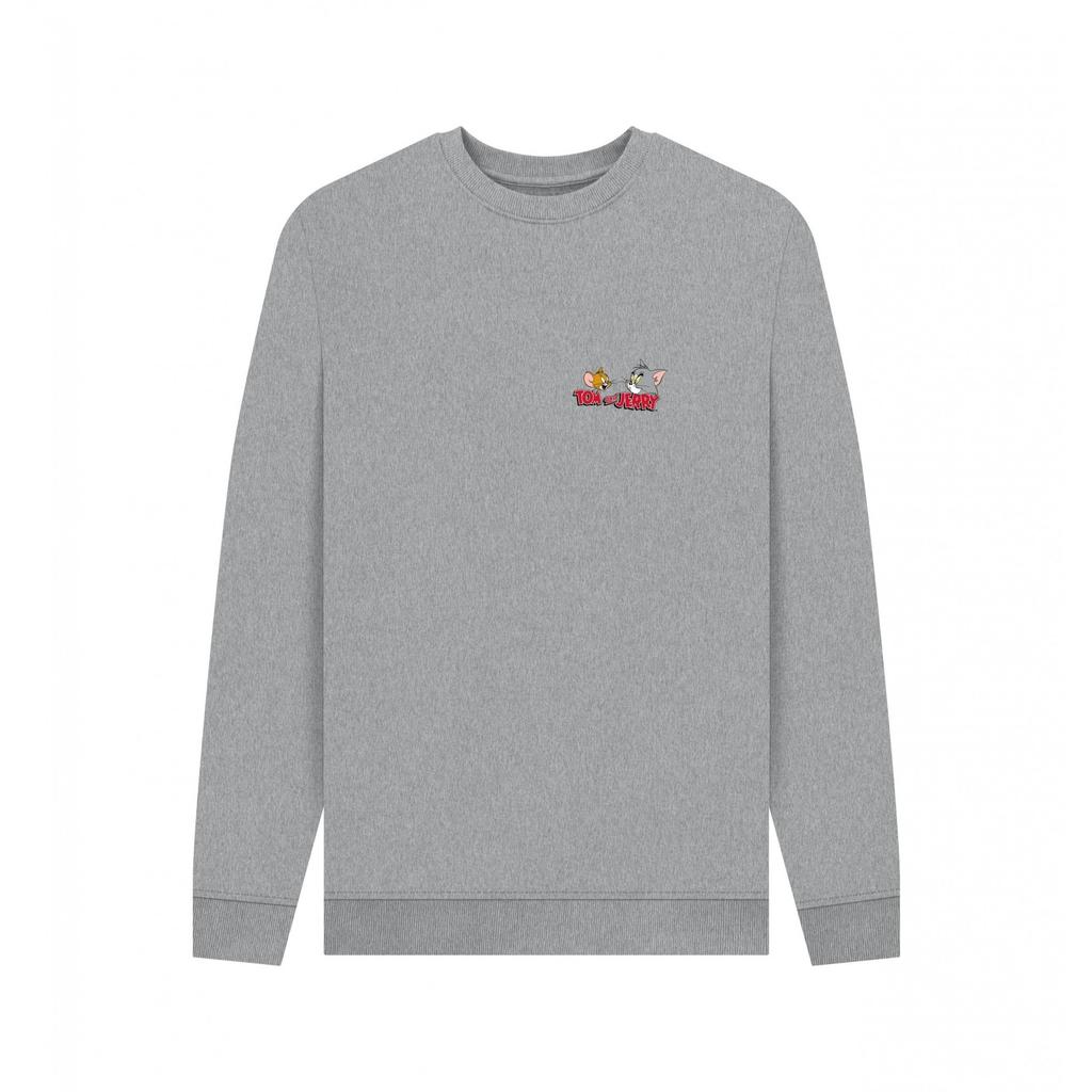 Tom and Jerry Unisex Adult Classic Faces Sweatshirt
