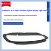 Jeep Cherokee DRL Lampshade for 2016-18 Models: Transparent Headlight Face Shield