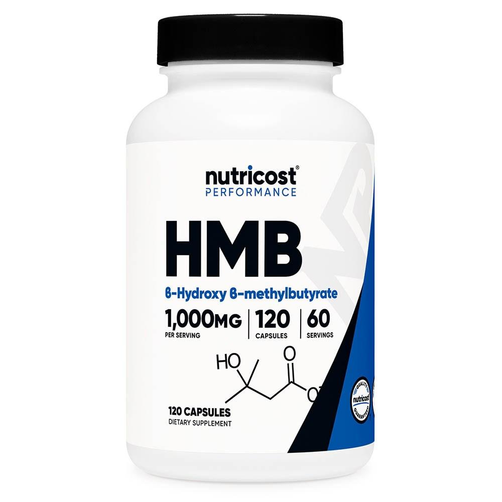 Nutricost HMB 1000mg 120 Capsules 1 Bottle Ingredients: May Be Subject To Change At the Manufacturer’s Discretion. | 120 Capsules 1 Bottle