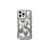 Matte Electroplated Wave Case for iPhone15Pro Max Apple 16 Mobile Phone Case 13/14 Soft Case Niche Style