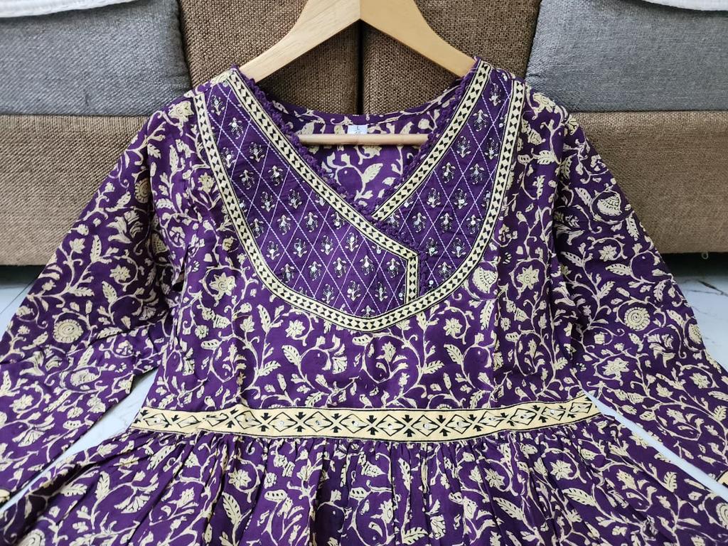 Damen Designer Schwerer Baumwoll Salwar Kameez Kurta Hose Dupatta Set Indischer Bollywood Anzug Kleid