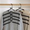 Heavy-Duty Space-Saving Hangers Multi-Layer Metal with Foam Padding Ideal for Coats, Sweaters, Suits, and T-Shirts - Hangers for Clothes