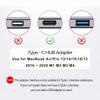 Hub USB C com Adaptador HDMI 4K Thunderbolt 3 USB 3.0 Leitor de Cartão TF SD e Carregamento PD para MacBook Air 13 15 Pro 14 M4 M3 M2 M1