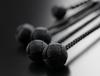 Nichiren Buddhist Prayer Beads for Shakuni Striped Ebony Pure Silk Sanskrit Tenbou Prayer Kyoto Prayer Kyoto 108 Lotus Two Two Memorial Memorial Grave