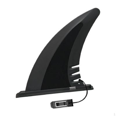 Hydrodynamic Surfboard Fin with Quick Release Pin for Soft Top Foam Boards Universal Fit