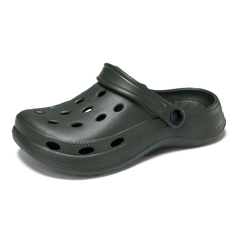Übergröße 36-48 Sommer-Schlappen Plüschkomfort Herren Clogs Leichte rutschfeste Sandalen für Strand Damen Stylische wasserdichte Gartenschuhe