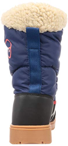 Hi-Tec Kids' Winter Boots, Waterproof, Foldable Spikes, Yurman Boots WP, Navy, 19 cm, 2E