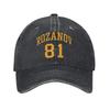 Heated Rivalry Hollander Rozanov Hockey Baseball Cap Distressed Denim Washed Hats Vintage Outdoor Summer Adjustable Fit Sun Cap